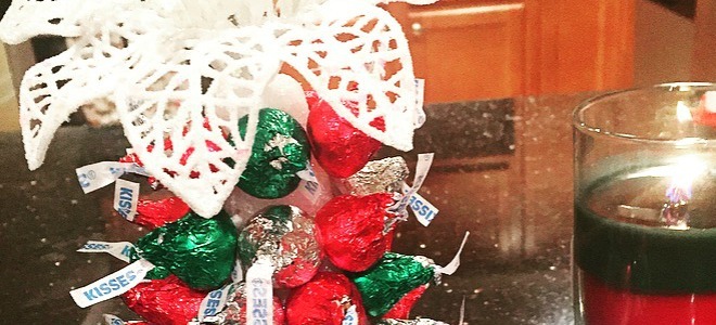 Paisajes de mesa navideños comestibles de bricolaje |  LaNetaNeta.com