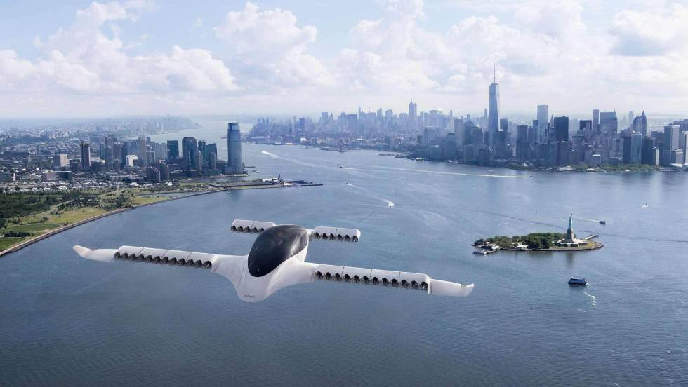 El Lilium opta por un diseño más cercano a un micro-avión que al de un dron.