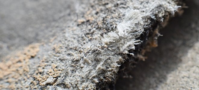 láminas de aislamiento de amianto