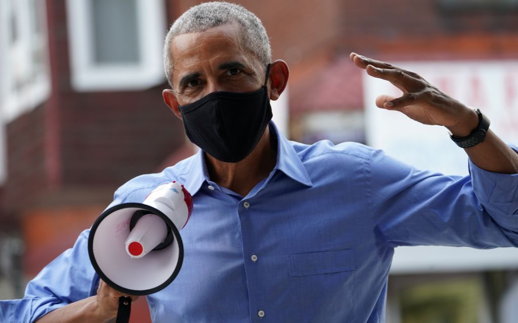 Obama hace campaña a favor de Biden; el candidato se prepara para debatir con Trump