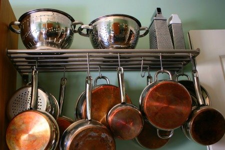 Consejos de organización para espacios pequeños, estante para macetas