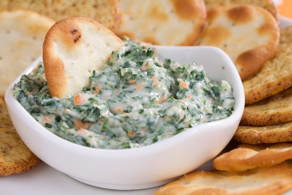 salsa de espinaca
