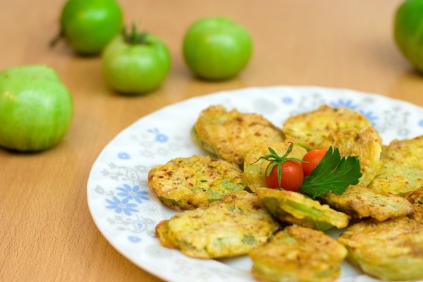 Tomates verdes fritos