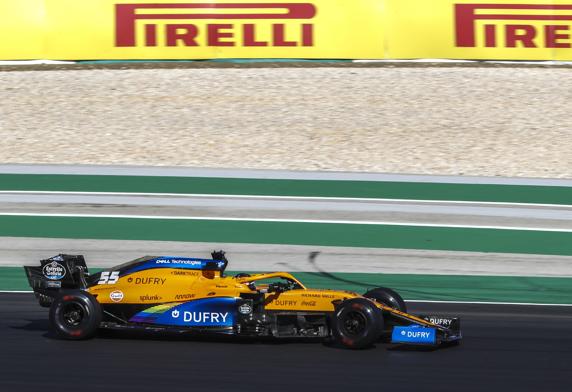 Sainz, en el GP de Portugal de F1 2020