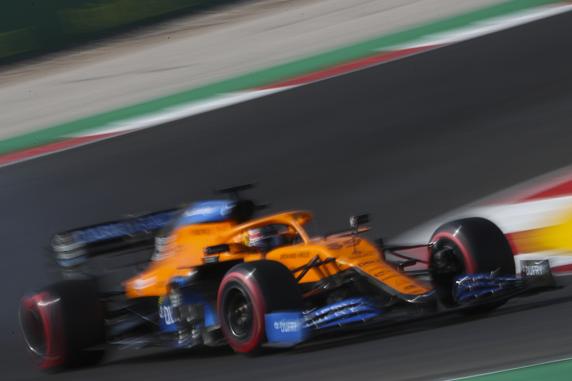 Carlos Sainz, en el GP de Portugal de F1 2020