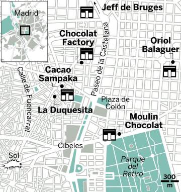 Un Madrid muy chocolatero