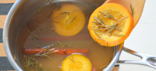 Popurrí casero con aroma navideño