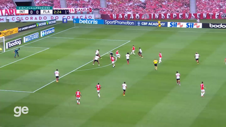 El resumen del Inter - Flamengo de la serie A de Brasil (2-2)