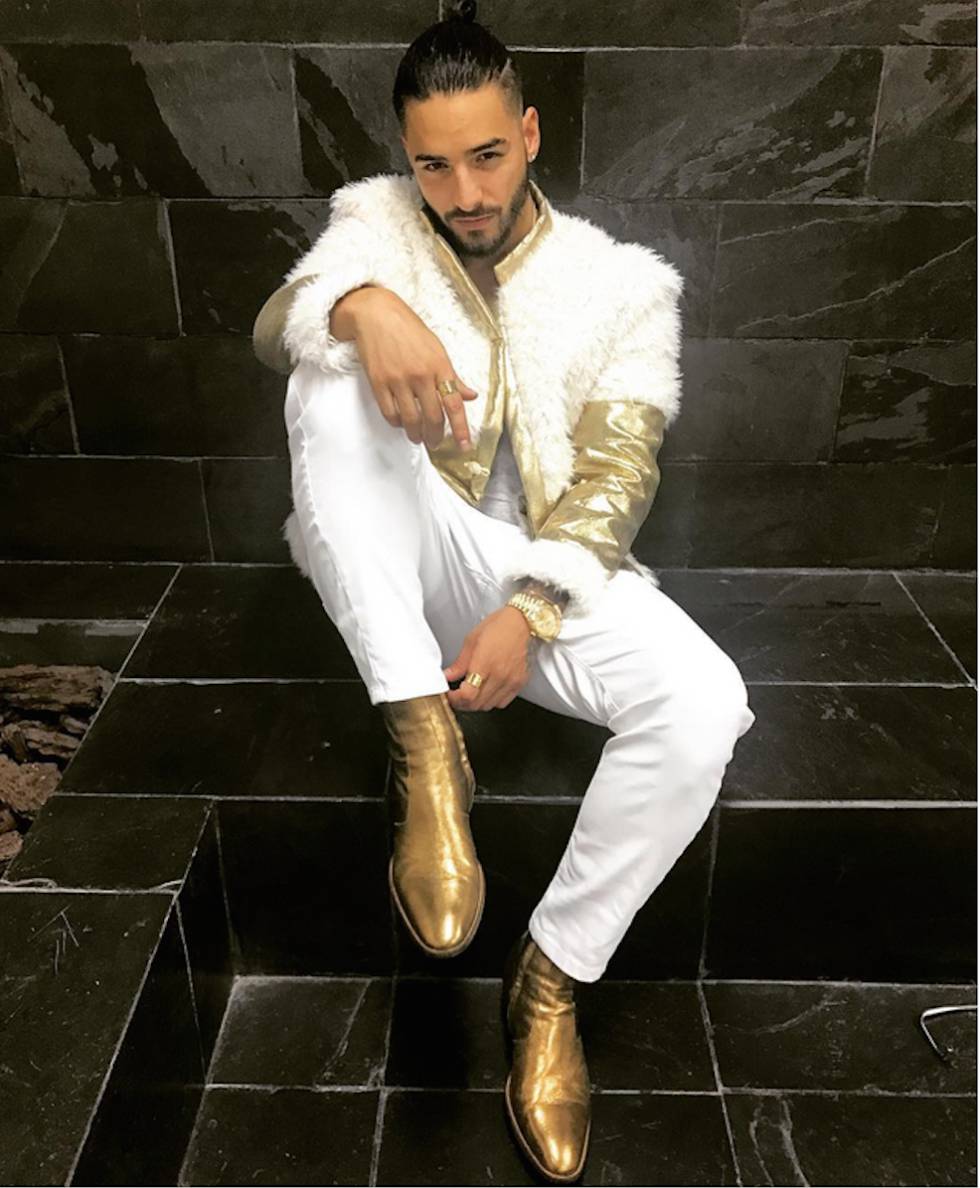 “Maluma viste como tiene que vestir una superestrella latina en 2017, y está bien que sea así
