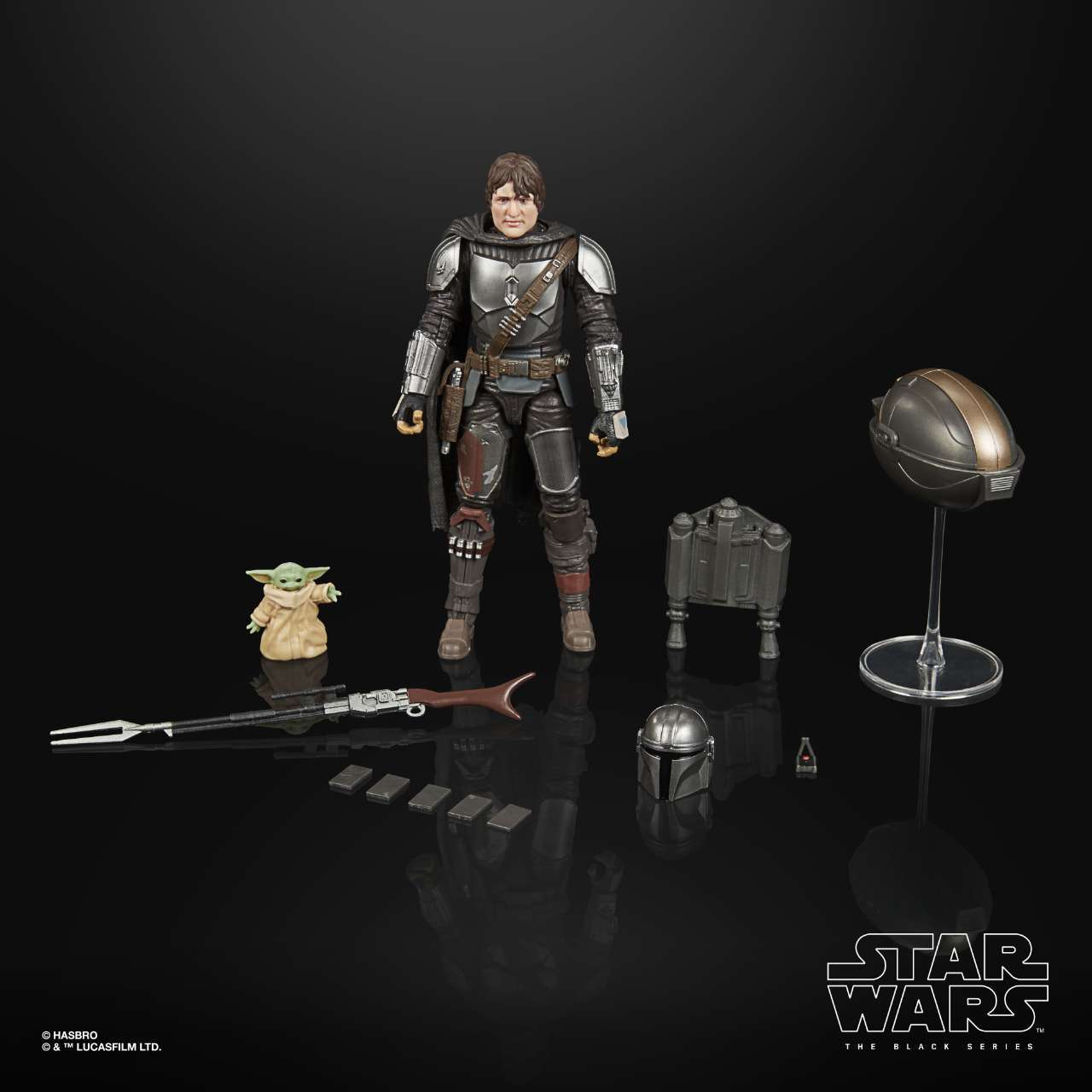 STAR WARS THE BLACK SERIES DIN DJARIN DE 6 PULGADAS (EL MANDALORIANO) Y EL PAQUETE DE CONSTRUCCIÓN PARA NIÑOS - oop (7)