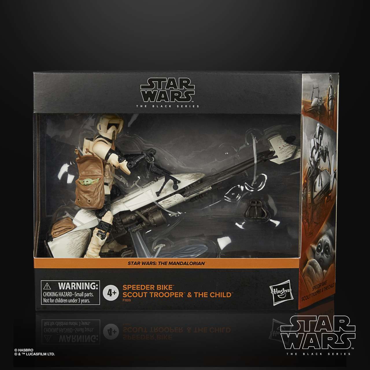 STAR WARS THE BLACK SERIES 6-PULGADAS SPEEDER BIKE SCOUT TROOPER Juego de figuras y vehículos - en paquete (1)