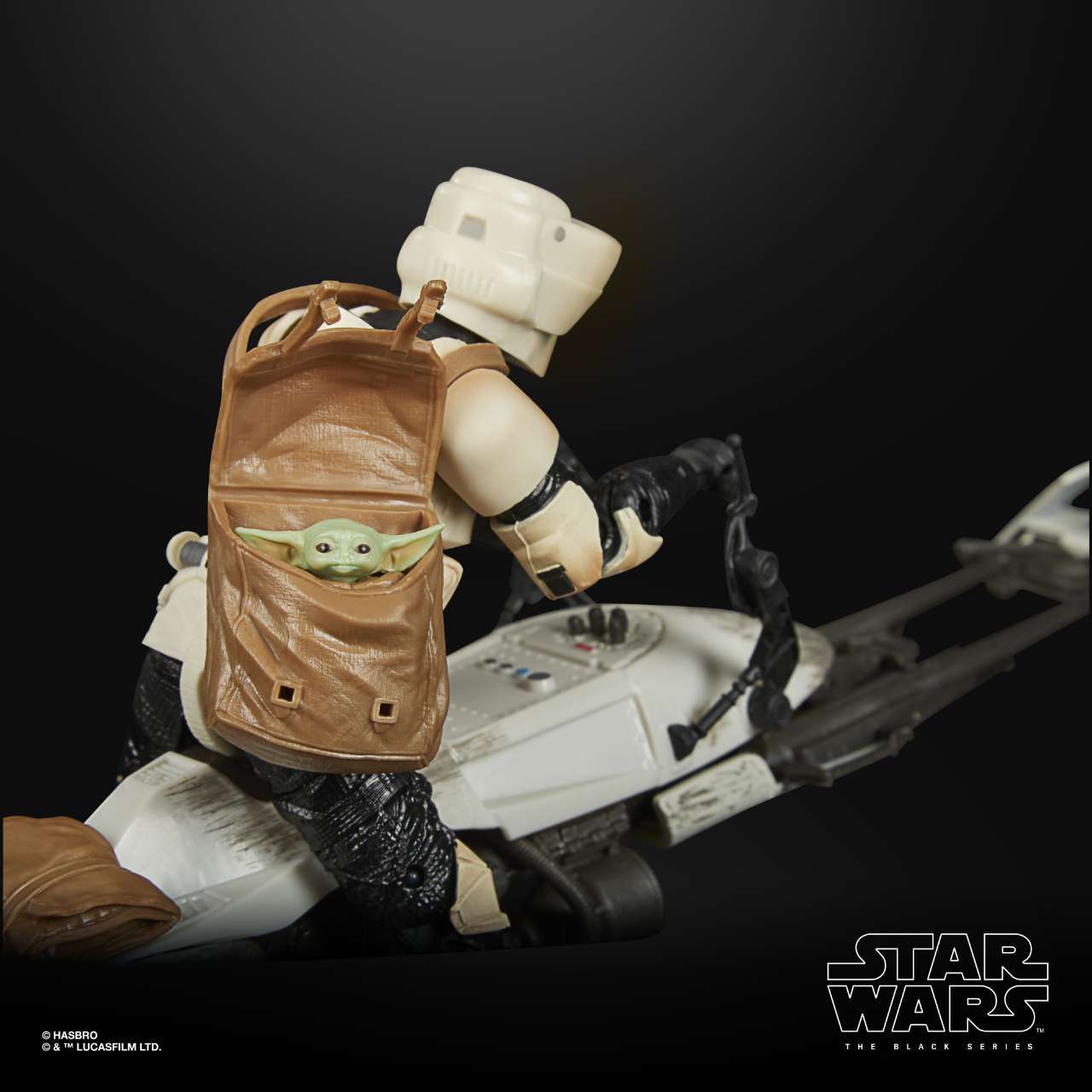 STAR WARS THE BLACK SERIES 6-PULGADAS SPEEDER BIKE SCOUT TROOPER Juego de figuras y vehículos - oop (6)