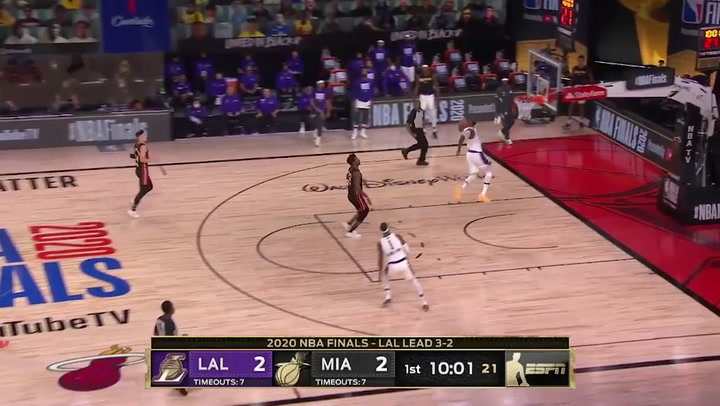 LeBron James (Lakers), el jugador más destacado del sexto partido de la final de la NBA y MVP