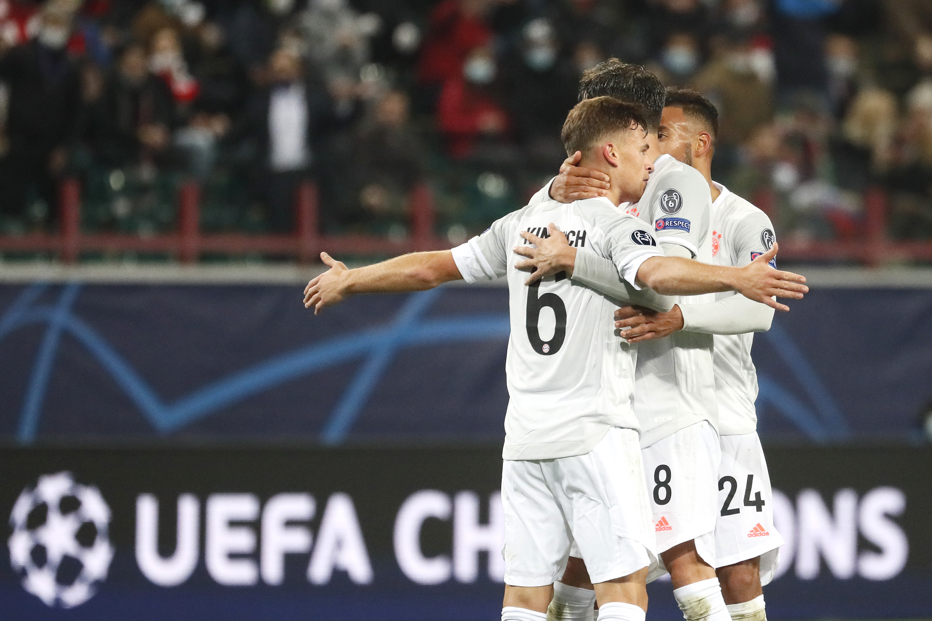 Joshua Kimmich dio la victoria al Bayern en Moscú