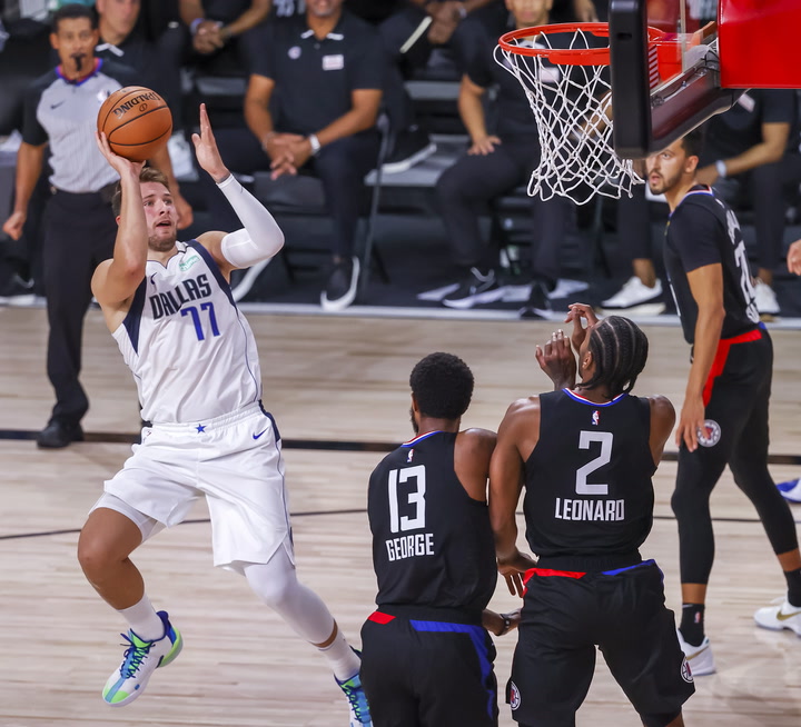 Luka Doncic consiguió 38 puntos contra los LA Clippers Luka Doncic consiguió 38 puntos contra los LA Clippers