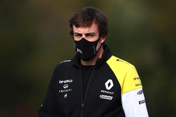 Fernando Alonso, en Imola