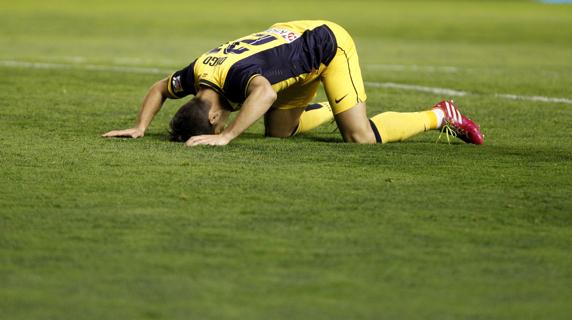 Una imagen del Osasuna-At.Madrid de la 2013-2014