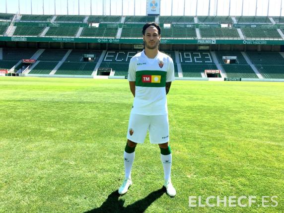 Juan Cruz, jugador del Elche