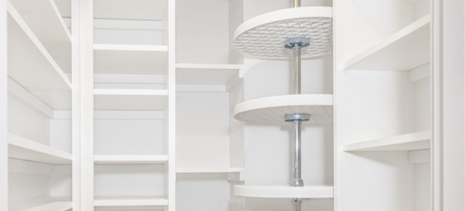 estantes de estante lazy susan para la organización de la despensa