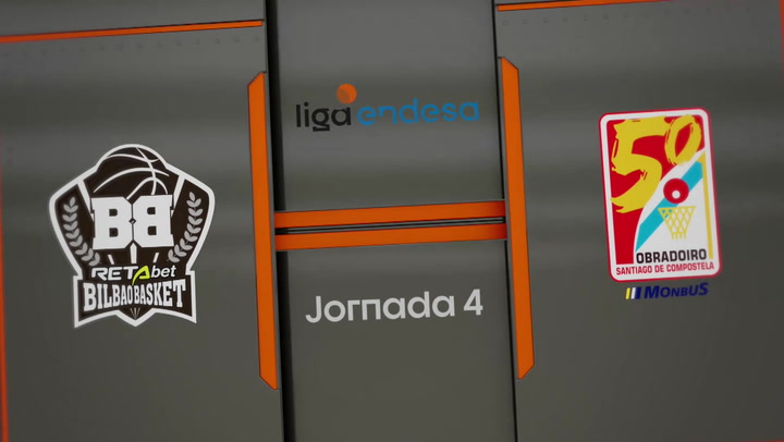 Resumen del RETAbet Bilbao Basket - Monbus Obradoiro (99-81) de la Liga Endesa