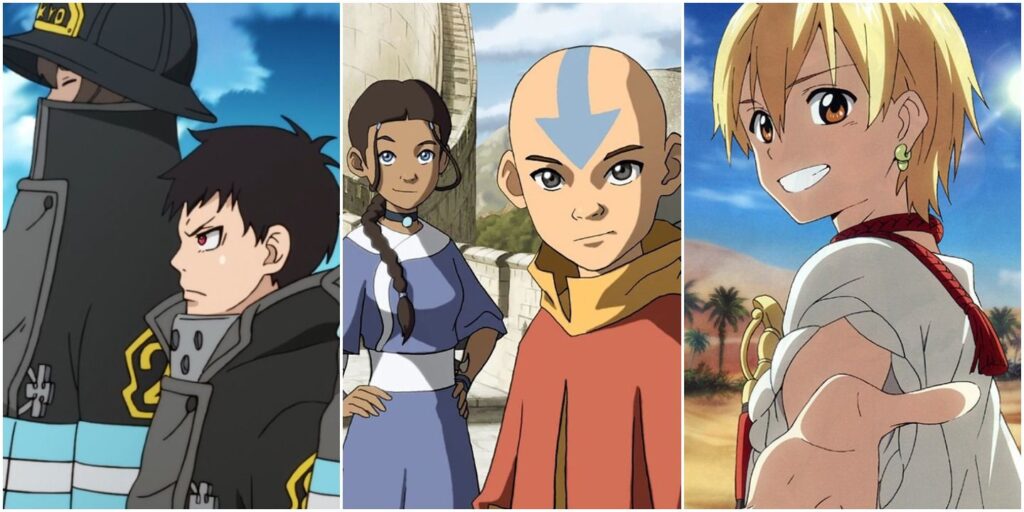 Anime para ver si te gustó Avatar | ScreenRant
