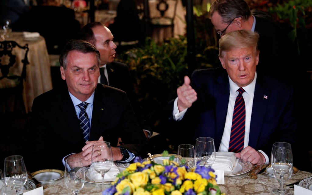 Bolsonaro expresa su apoyo ‘de corazón’ a Trump