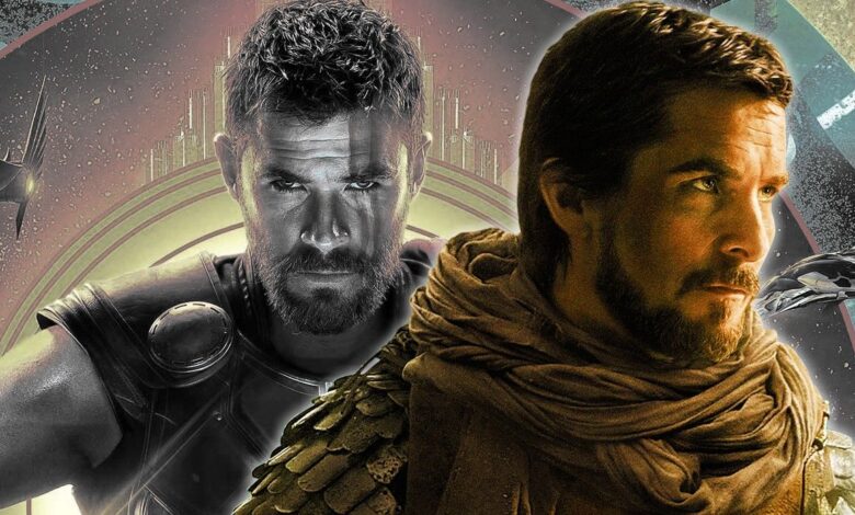 Christian Bale llega a Australia para filmar Thor: Love & Thunder
