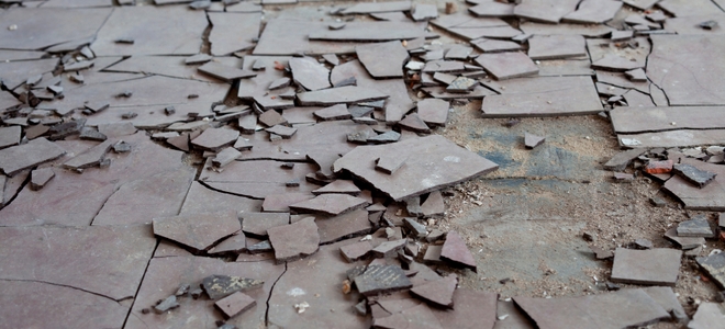 Cómo identificar baldosas de asbesto