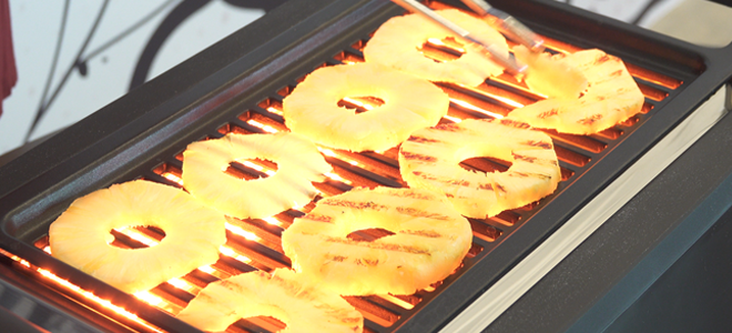 piña a la parrilla