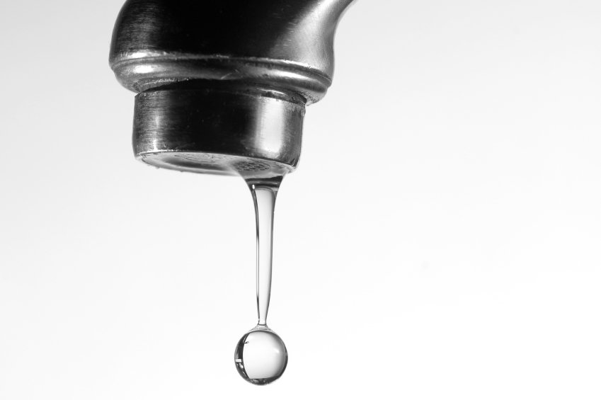 Un grifo que gotea