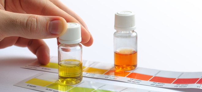 probadores de agua de colores