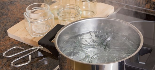 frascos de esterilización