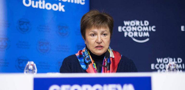 La directora gerente del Fondo Monetario Internacional (FMI), Kristalina Georgieva.