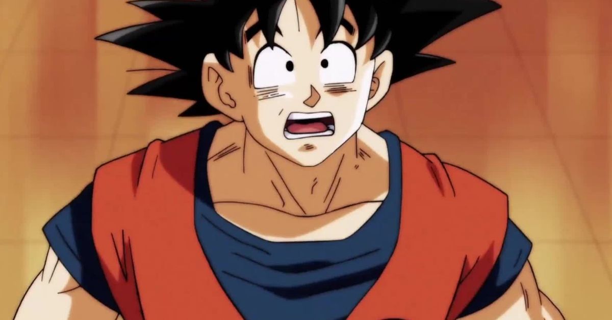 Dragon Ball Super Goku sorprendido Dragon Ball Super Goku sorprendido