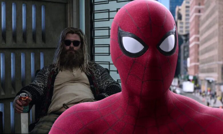 El gordo Thor de Endgame logró el propósito de Spider-Man mejor que él