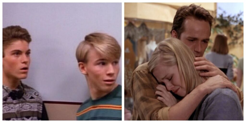 El momento más triste de cada temporada de Beverly Hills 90210