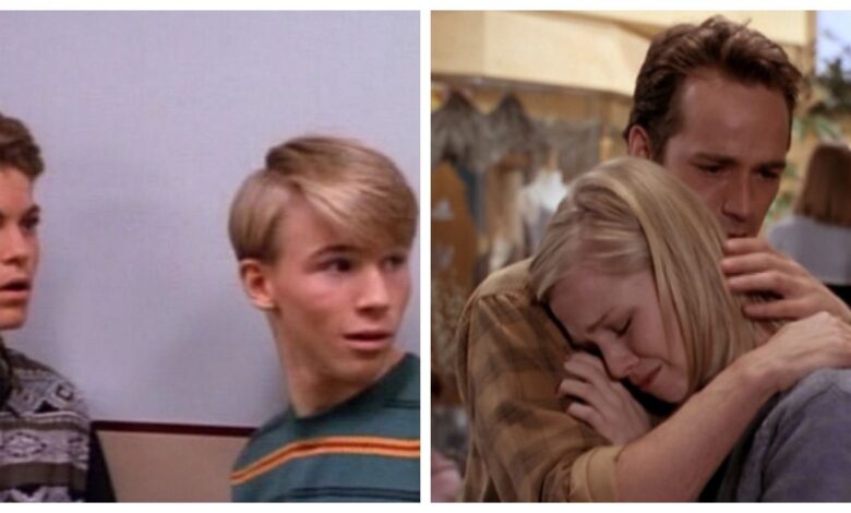 El momento más triste de cada temporada de Beverly Hills 90210