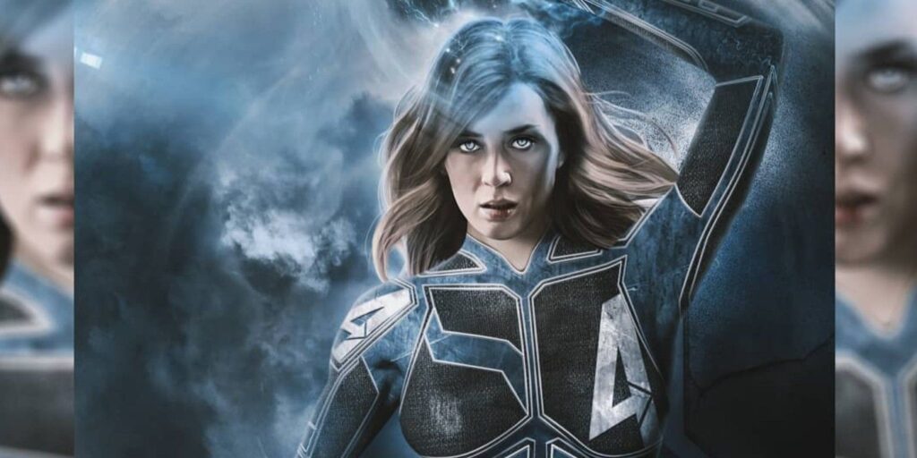 Emily Blunt viste un disfraz de los 4 fantásticos inspirado en los Vengadores en Marvel Art