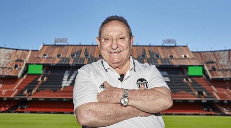 Bernardo España, histórico utillero del Valencia.