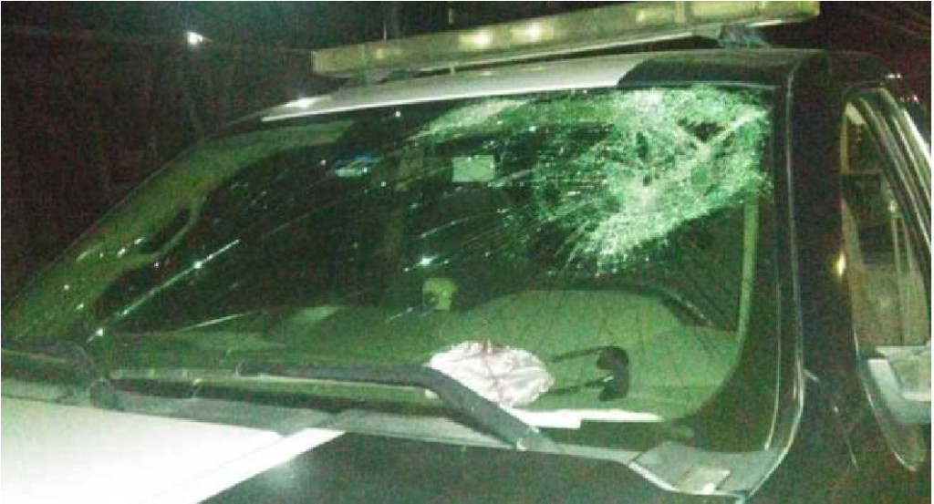 Golpean 5 policías y apedrean 5 patrullas en San José Buenavista, Santa Rosa Jáuregui