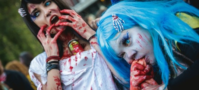 Hagamos una fiesta zombi de Walking Dead