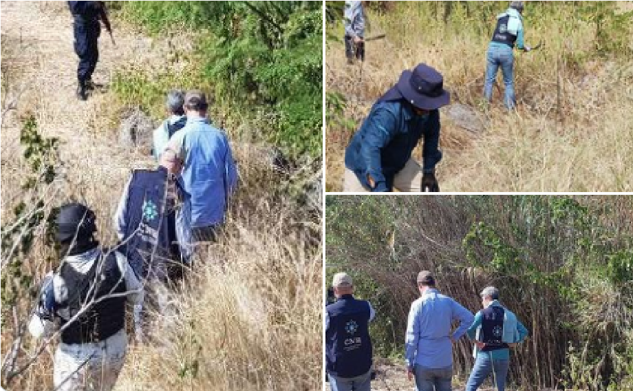 Hallan fosa clandestina con 59 cuerpos, en Salvatierra, Guanajuato