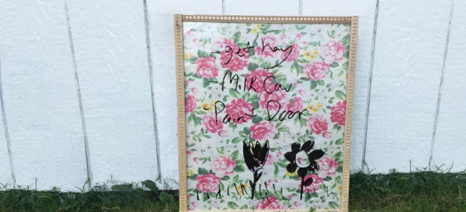 Haz una pizarra de borrado en seco en 4 pasos