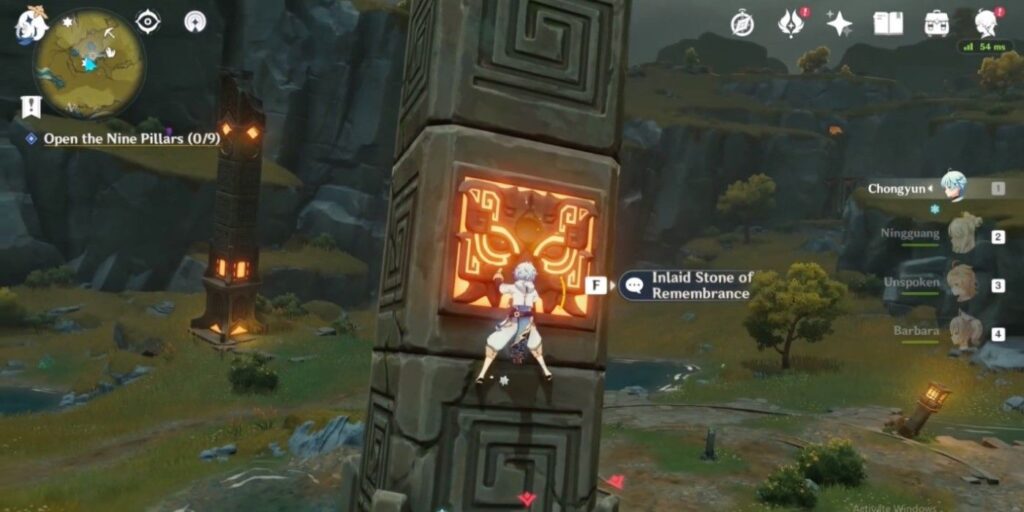 Impacto de Genshin: cómo abrir los nueve pilares de la paz