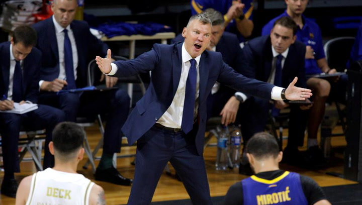 El volcán Jasikevicius: Así vive los partidos el entrenador del FC Barcelona