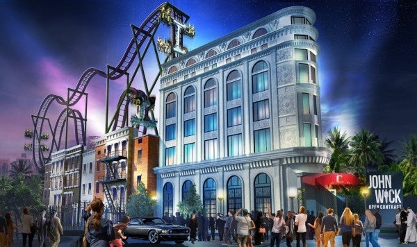 montaña rusa de contrato abierto john wick