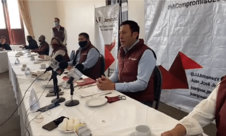 Juan José Jiménez, tuvo atropellada conferencia de Prensa, llama panistas a reporteros de San Juan del Río
