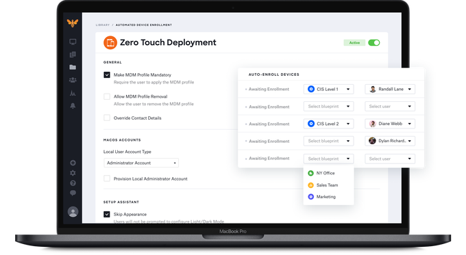 Kandji: implementación sin intervención