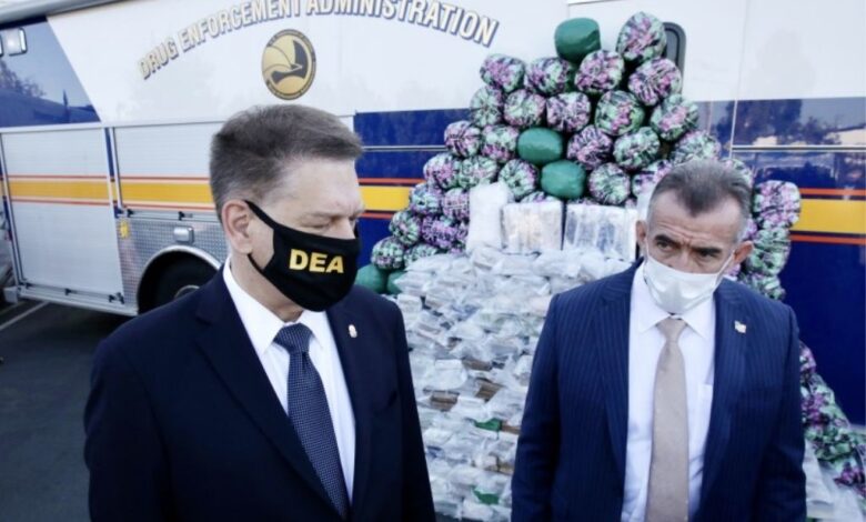 La DEA incauta ‘mega cargamento’ de metanfetamina a organización vinculada al Cártel de Sinaloa