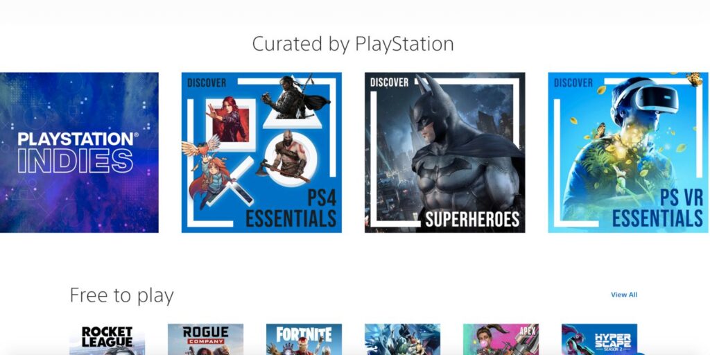 La nueva PlayStation Store se pone en marcha con los pedidos anticipados de PS5 | Screen Rant